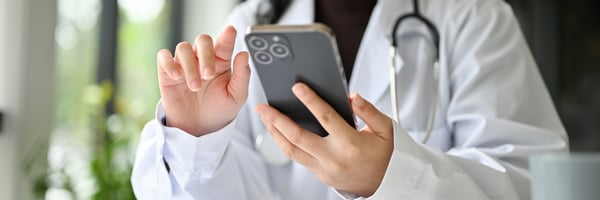 HCP engaging with pharma through mobile channels
